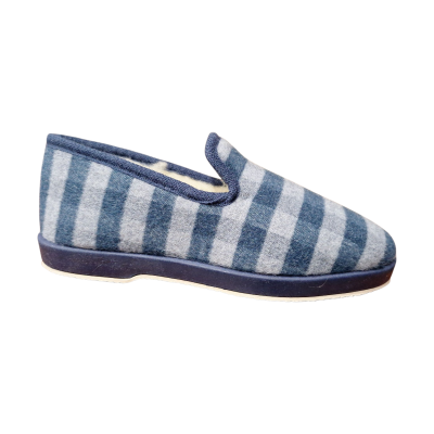 Zapatillas casa Soca 2510 Cuadros borreguito Tejano