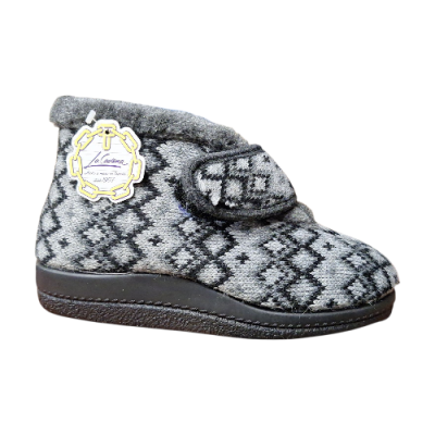 Zapatillas casa La Cadena 76565 bota punto rombos