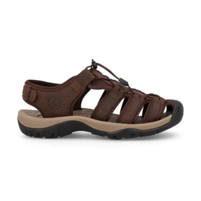 Sandalias outdoor hombre Ayuelas marrón oscuro
