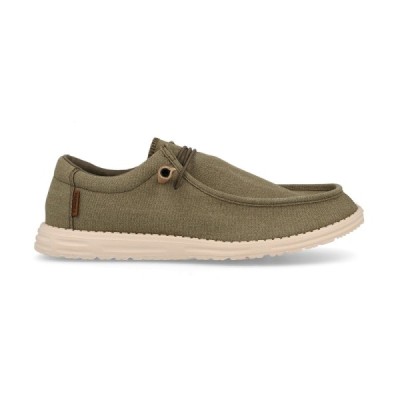 Zapatillas casual hombre Naval kaki