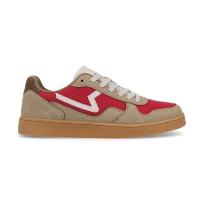 Zapatillas casual hombre Alkiza burdeos