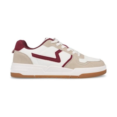 Zapatillas casual hombre Guinate burdeos