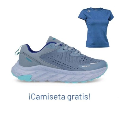 Zapatillas deportivas para mujer Carlet azul...