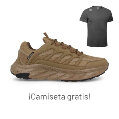 Zapatillas trekking para hombre Insua marrón +...