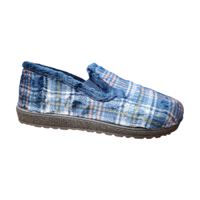 Zapatillas PlumaFlex 80068 paño cuadros