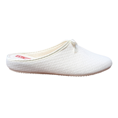 Zapatillas casa Norteñas 11-664 Guateada Lazo Beige