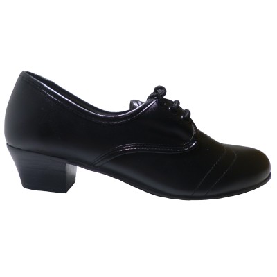 Zapatos Baile Gallego 2523 - Zapatos de baile / danza regional Pespunte