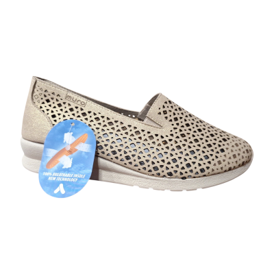 Mocasin Muro 902 Antelina troquelada