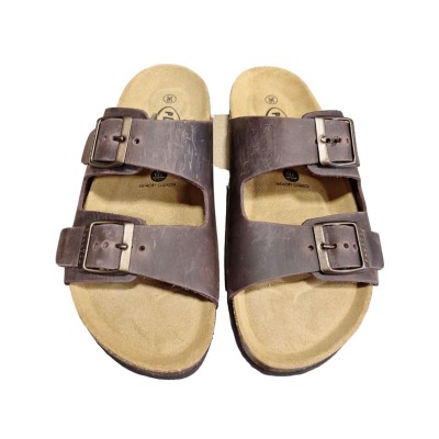 Zueco Bio Hebillas Plakton 175857 Cuero Apure
