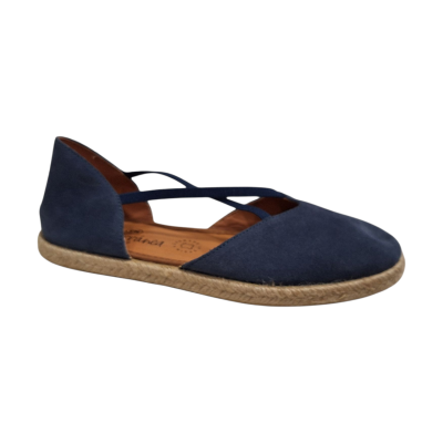 Alpargatas Mediterranea 20159 Elásticos empeine Azul