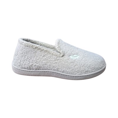 Zapatillas PlumaFlex 12344 cerrada rizo Gris