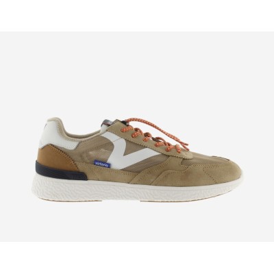 Zapatillas Victoria 8805103 Anima Rejilla Beige