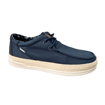 Zapatillas Lois 61335 estilo wallabi Marino