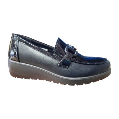 Zapato Dr. Cutillas 45422 Cuña Cadena Negro