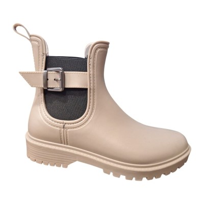 Botín Kelara K41111 goma hebilla Beige