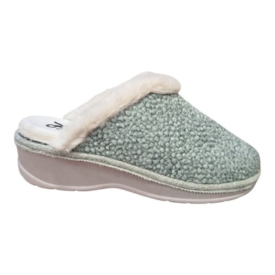 Zapatillas casa cuña Salvi 55L028 Polaris Aguamar