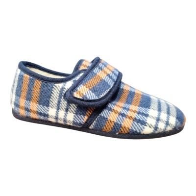 Kokis 7-8533 Velcro Cuadros Marino