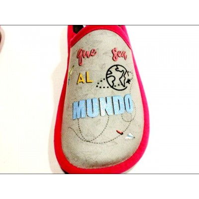 Zapatillas de casa Se Me Rien los Pies Vueltas al Mundo Zapatillas de casa Se Me Rien los Pies Vueltas al Mundo