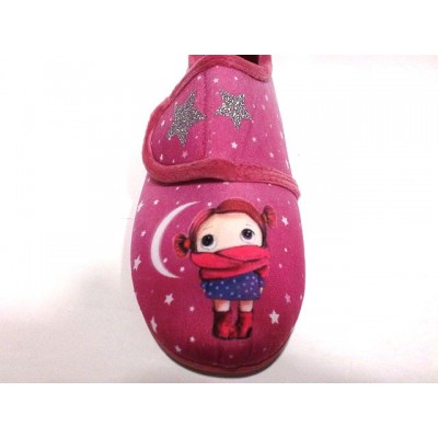 Zapatillas infantiles con velcro Muñeca Zapatillas infantiles con velcro Muñeca