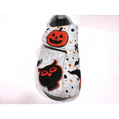 Zapatillas de casa Muro con velcro Halloween