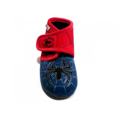 Zapatillas casa abotinadas con velcro Muro Spider