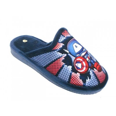 Zapatillas casa descalzas Superheroes Capitan