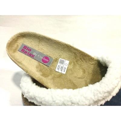 Zapatillas de casa Biorelax by Cosdam plantilla extraible piso huella Azafata Zapatillas de casa Biorelax by Cosdam plantilla extraible piso huella Azafata