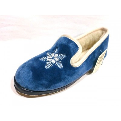Zapatillas casa paño aterciopelado Subiran Estrella Pura Lana Zapatillas casa paño aterciopelado Subiran Estrella Pura Lana