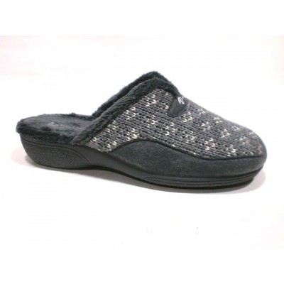 Zapatillas cuña Vulca-Bicha punto Gris REBAJADAS Zapatillas cuña Vulca-Bicha punto Gris REBAJADAS