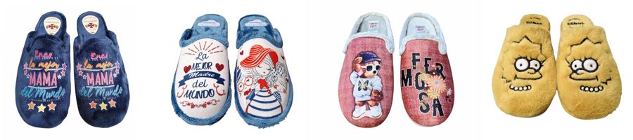 Zapatillas día de la madre con mensaje