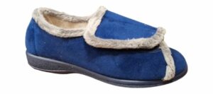 Zapatillas Ancho Especial Jortega 1867 Velcro Terciopelo