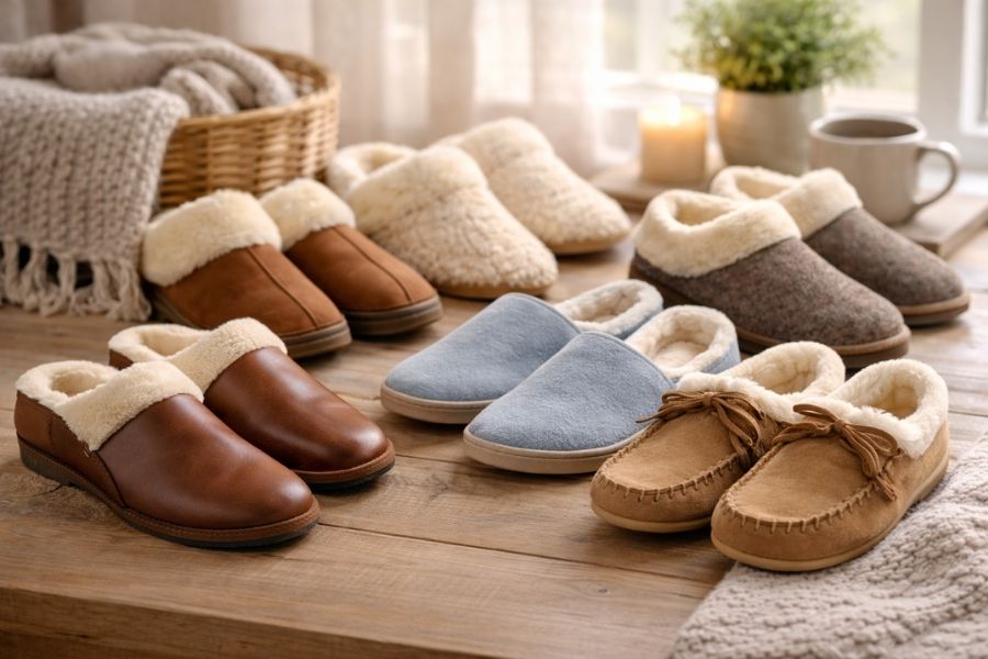 Lee más sobre el artículo Los materiales más cómodos para zapatillas de casa según podólogos y expertos